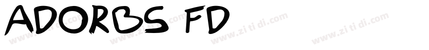 Adorbs FD字体转换